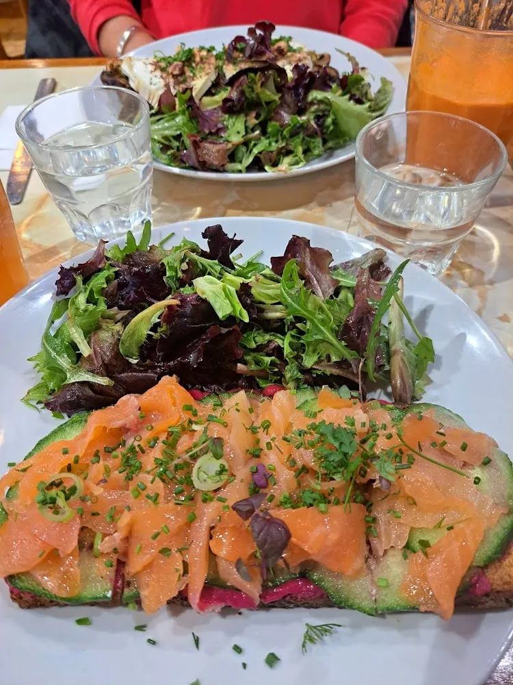 Tartine de Saumon Fumé